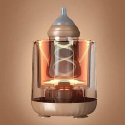image-Electric Milk Shaker USB Rechargeable Baby Milk Powder Mixing Rod