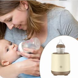 image-Electric Milk Shaker USB Rechargeable Baby Milk Powder Mixing Rod
