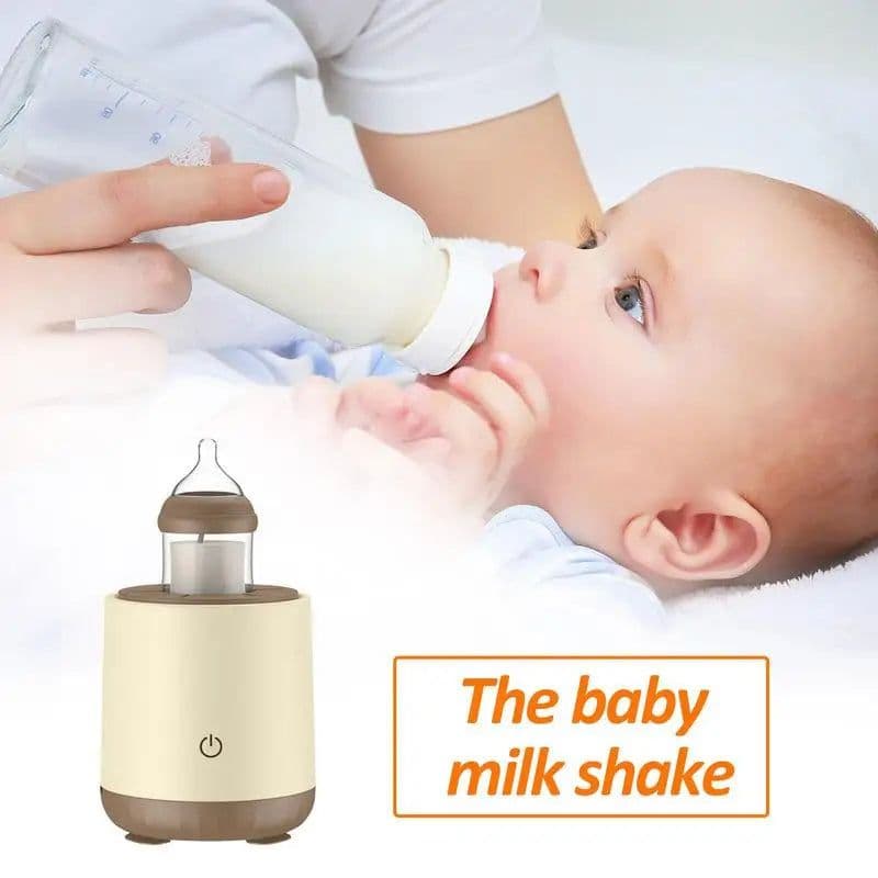 image-Electric Milk Shaker USB Rechargeable Baby Milk Powder Mixing Rod