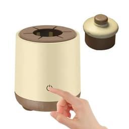 image-Electric Milk Shaker USB Rechargeable Baby Milk Powder Mixing Rod