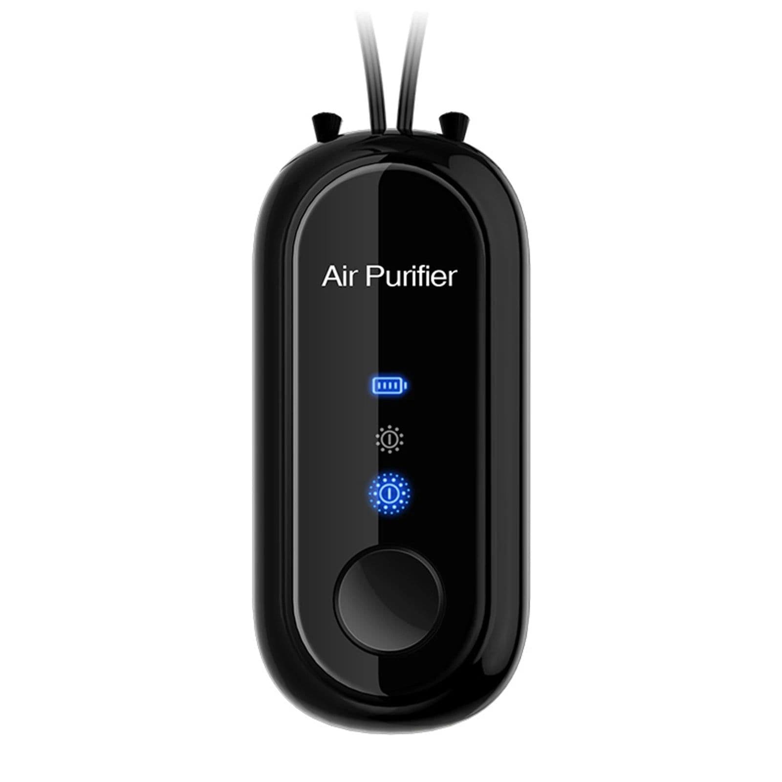 image-Long Battery Life Easy Charging Hanging Negative Ions Purify Air