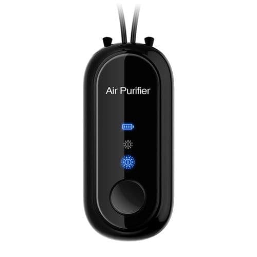 image-Long Battery Life Easy Charging Hanging Negative Ions Purify Air