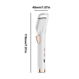 image-Portable electric Hair dryer Rechargeable Natural Arc Heated Eyelash