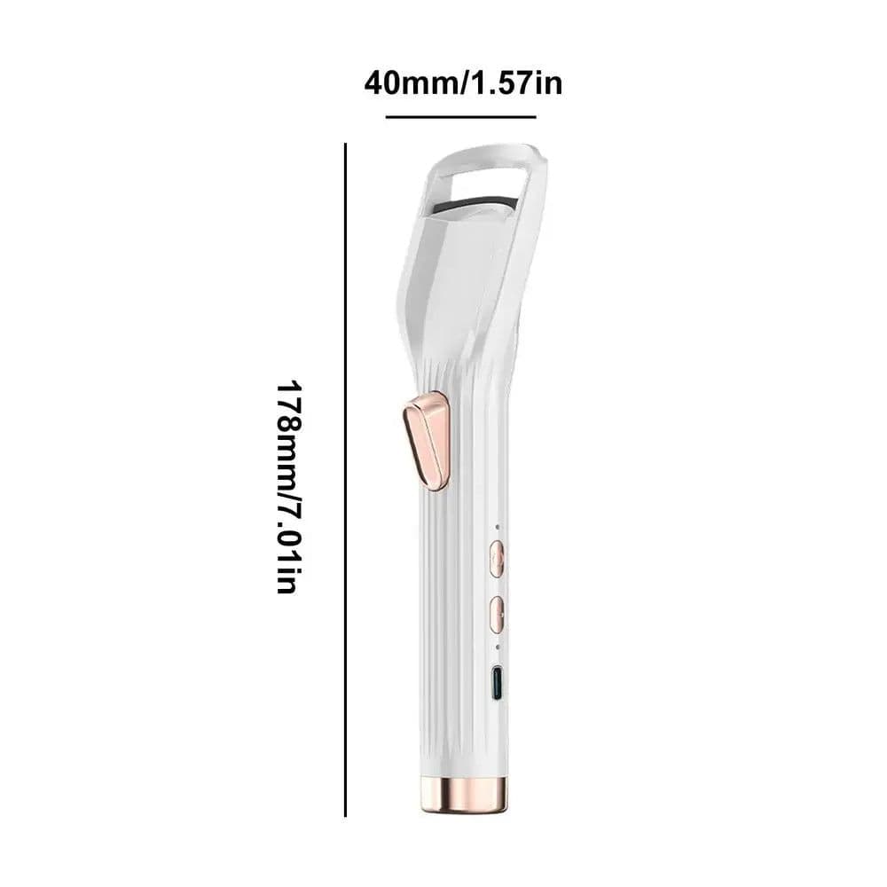 image-Portable electric Hair dryer Rechargeable Natural Arc Heated Eyelash