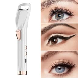 image-Portable electric Hair dryer Rechargeable Natural Arc Heated Eyelash