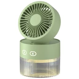 image-Spray Cooling Fan USB Mini Fan Desktop Turbine Foldable Cold Air