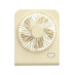 image-Small Desk Fan 2000mAh USB Rechargeable Cooling Fan 3 Speed Cool Wind