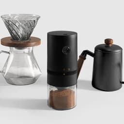 image-Coffee Grinder USB Charge Professional Ceramic Grinding Core Coffee