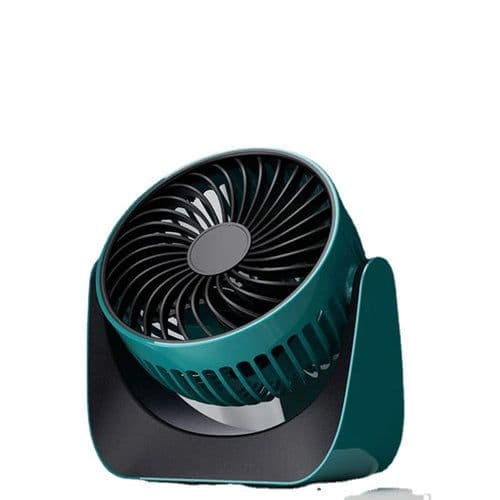 image-Wide-angle Air Supply Desktop Mini Usb Rechargeable Turbo Electric Fan