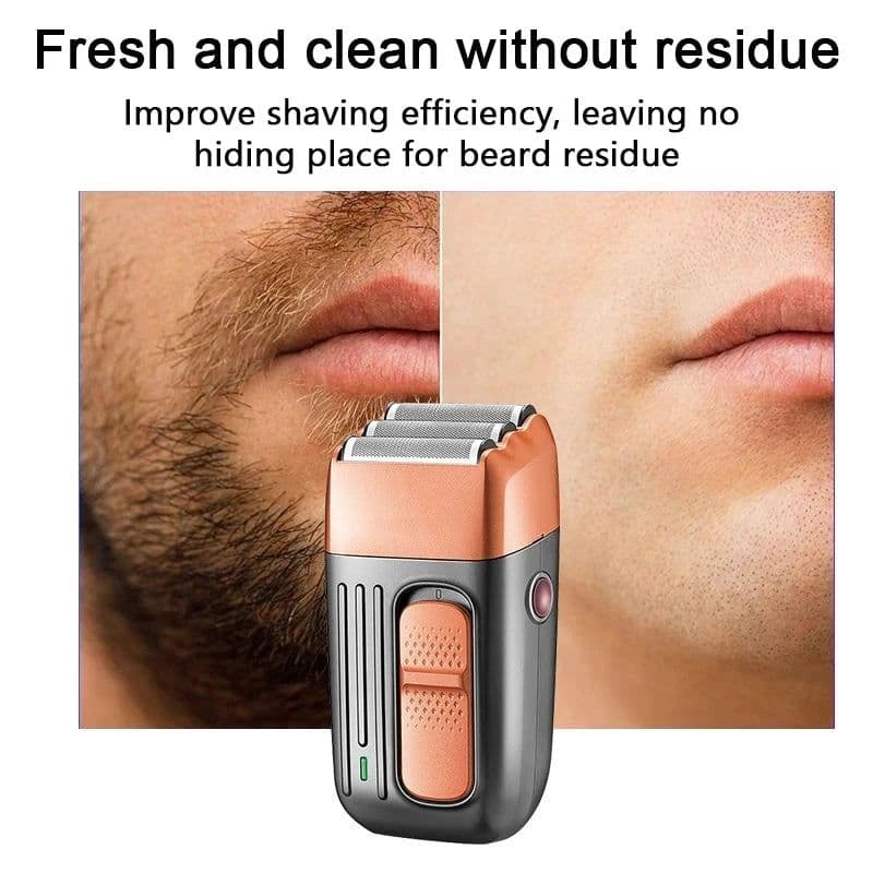 image-Shaver for Men Electric Shaver Mini Shaver Portable Electric Razor USB