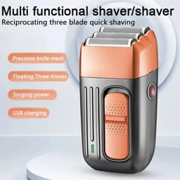 image-Shaver for Men Electric Shaver Mini Shaver Portable Electric Razor USB