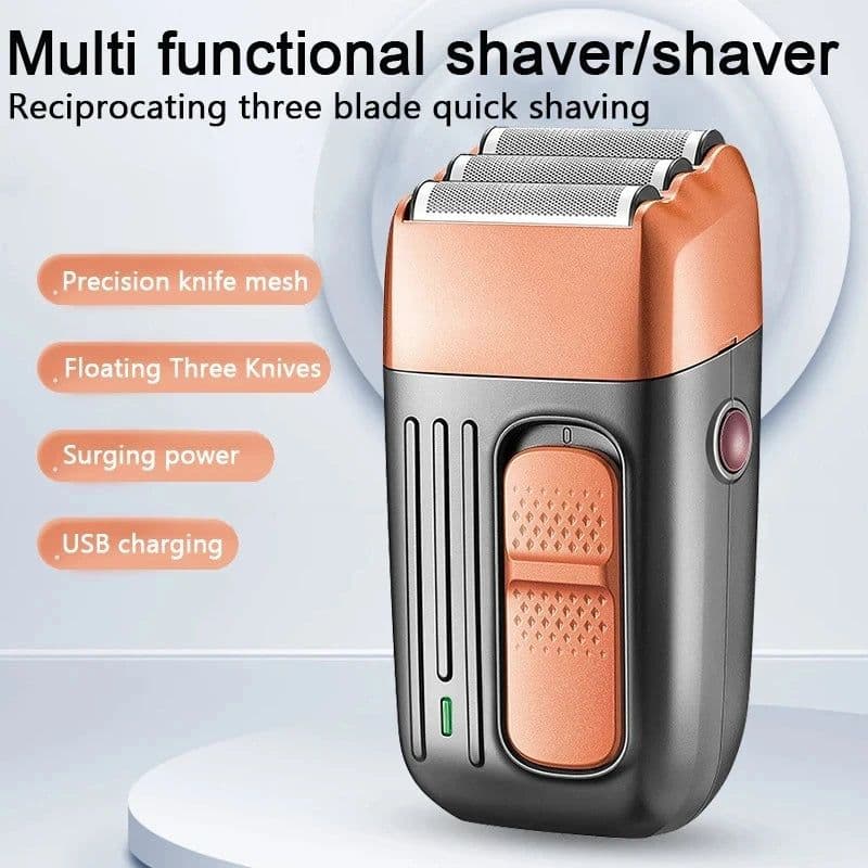 image-Shaver for Men Electric Shaver Mini Shaver Portable Electric Razor USB