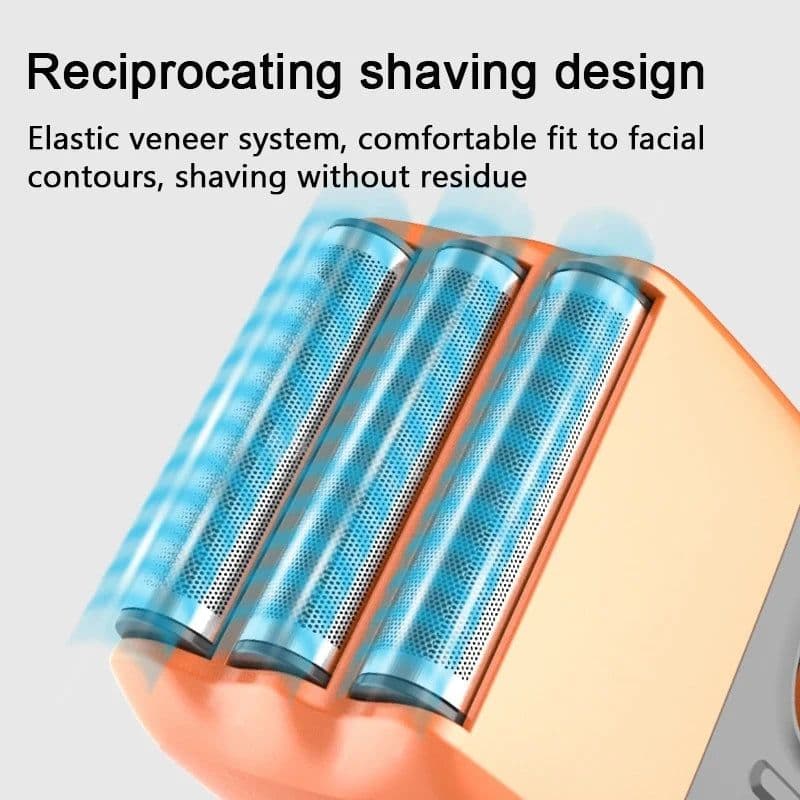 image-Shaver for Men Electric Shaver Mini Shaver Portable Electric Razor USB