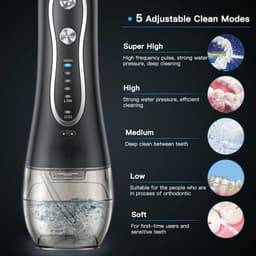 image-Electric Dental Flusher Portable Home Intelligent Dental Cleaner Oral