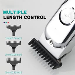image-Hair Clipper Rechargeable Hair Cutting Machine Cordless Hair Trimmer