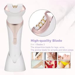 image-4 In 1 Electric Lady Epilator Bikini Trimmer Shaver Razor Underarm