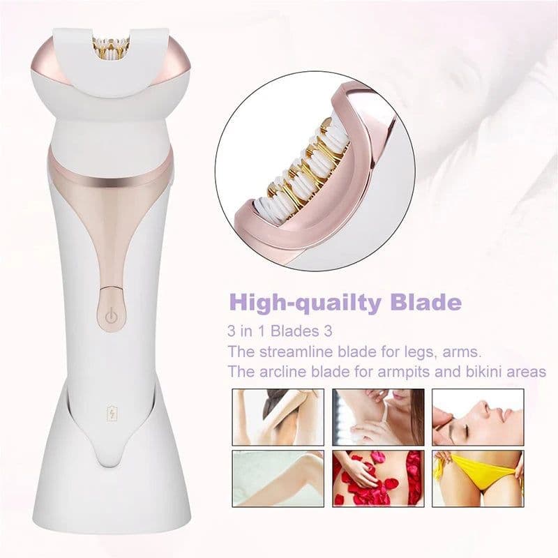 image-4 In 1 Electric Lady Epilator Bikini Trimmer Shaver Razor Underarm