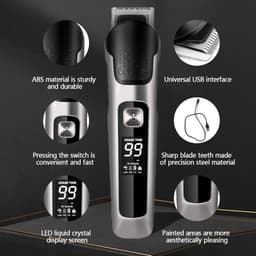 image-All In 1 Hair Trimmer For Men Beard Grooming Kit Electric Shaver Body