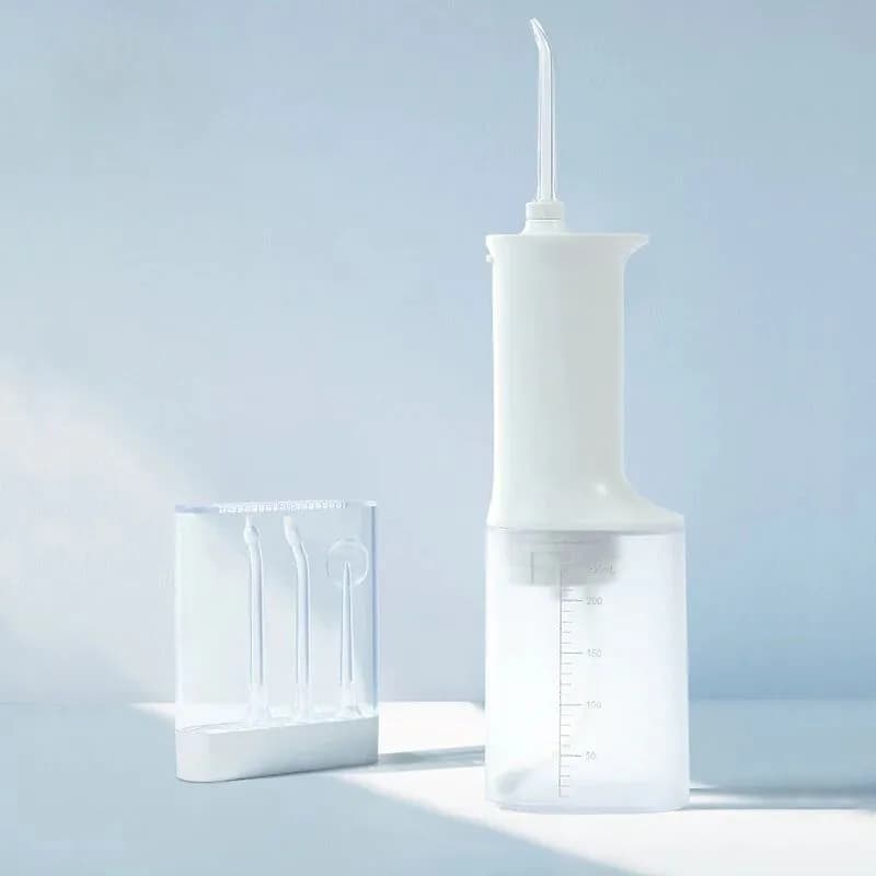 image-Portable Oral Irrigator Water Flosser Bucal Oral Cleaner Water Thread