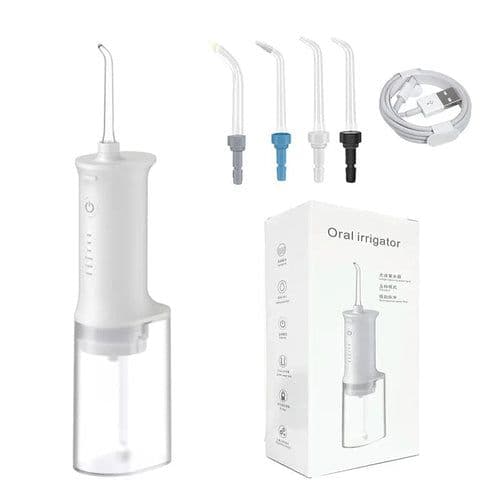 image-Portable Oral Irrigator Water Flosser Bucal Oral Cleaner Water Thread