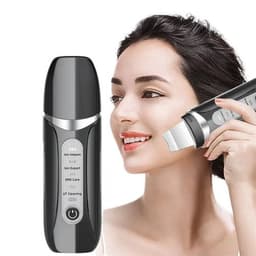 image-Micro Skin Cleansing Scrubber Ultrasonic Skin Perfecting Facial Red