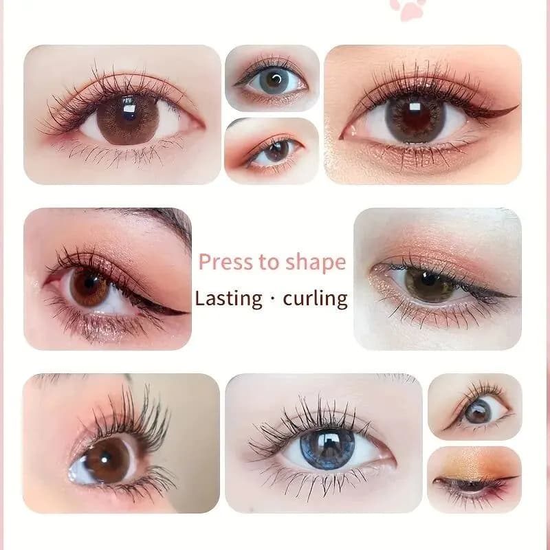 image-Electric Heated Eyelash Curler For Lasting Styling Portable Lash Lift