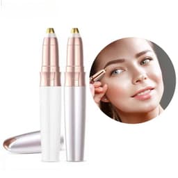 image-Electric Eyebrow Trimmer USB Charging Hair Removal Razor Portable