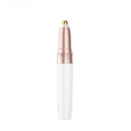 image-Electric Eyebrow Trimmer USB Charging Hair Removal Razor Portable
