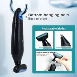 image-Intimate Pubic Haircut Shaver Lady Sensitive Areas Razor Bikini