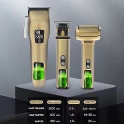 image-Waterproof New Hair Clipper Professional Hair Trimmer Nose Trimmer