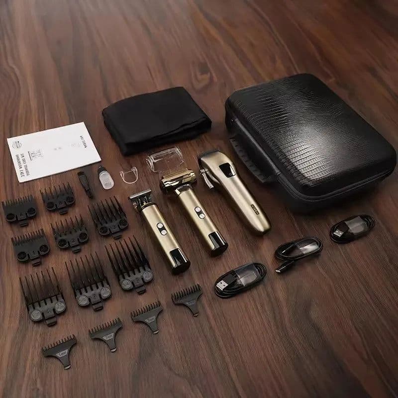 image-Waterproof New Hair Clipper Professional Hair Trimmer Nose Trimmer