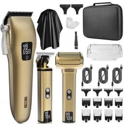 image-Waterproof New Hair Clipper Professional Hair Trimmer Nose Trimmer