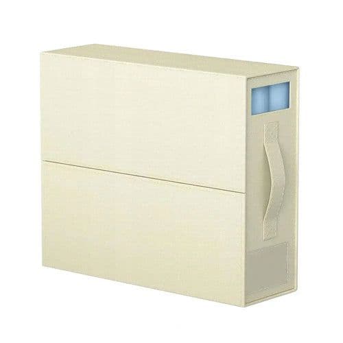 image-Portable Handle Bed Sheet Box Bed Sheet Storage Box Capacity Bed Sheet
