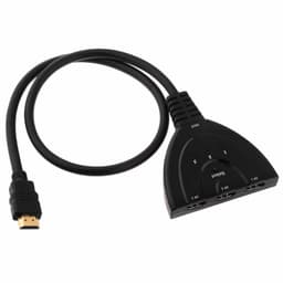 image-3 Port HDMI Splitter Cable 1080/4K Switch Switcher HUB Adapter for