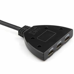 image-3 Port HDMI Splitter Cable 1080/4K Switch Switcher HUB Adapter for