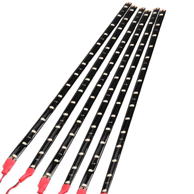 image-Lot Waterproof 12''/15 DC 12V Motor LED Strip Underbody Light For Car
