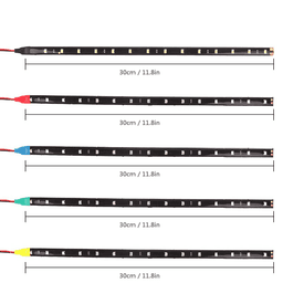 image-Lot Waterproof 12''/15 DC 12V Motor LED Strip Underbody Light For Car