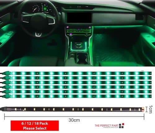 image-Lot Waterproof 12''/15 DC 12V Motor LED Strip Underbody Light For Car