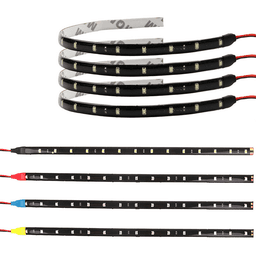 image-Lot Waterproof 12''/15 DC 12V Motor LED Strip Underbody Light For Car
