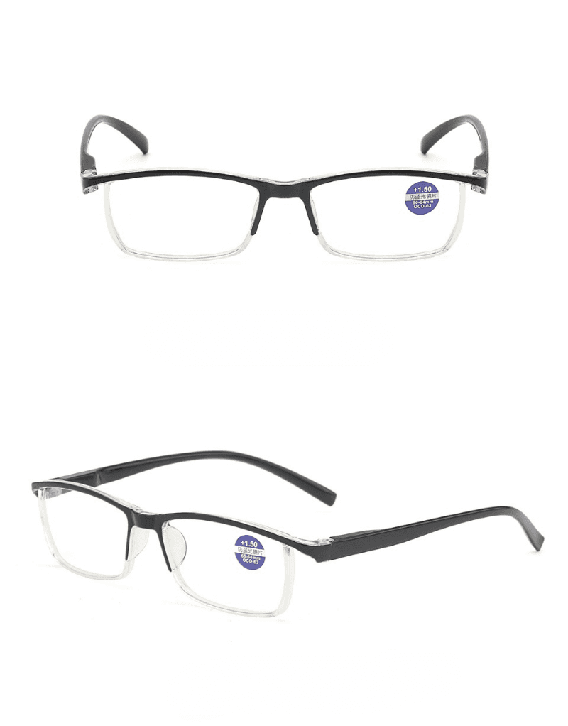 image-4 Pairs Anti-Blue Light Reading Glasses HD Lenses Spring Hinge Readers