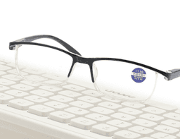 image-4 Pairs Anti-Blue Light Reading Glasses HD Lenses Spring Hinge Readers