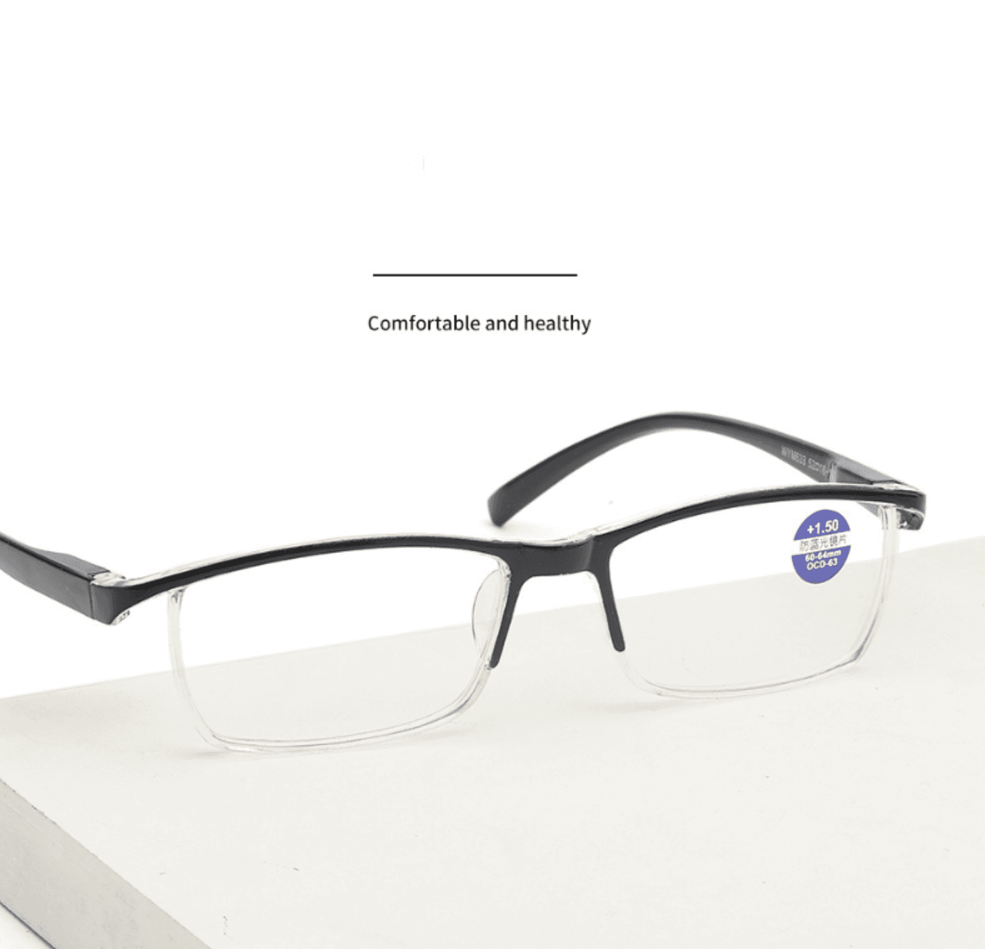 image-4 Pairs Anti-Blue Light Reading Glasses HD Lenses Spring Hinge Readers