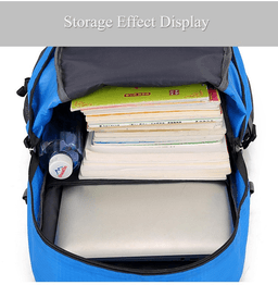 image-40L Men Women Travel Backpack Rucksack Camping Laptop Hiking School