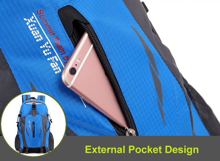 image-40L Men Women Travel Backpack Rucksack Camping Laptop Hiking School