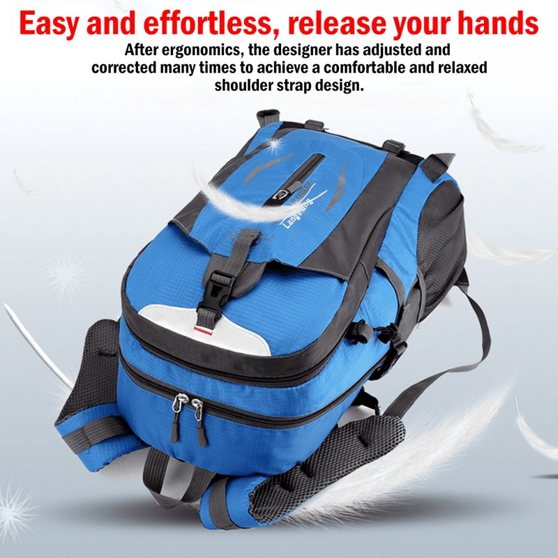 image-40L Men Women Travel Backpack Rucksack Camping Laptop Hiking School