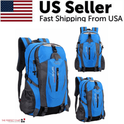 image-40L Men Women Travel Backpack Rucksack Camping Laptop Hiking School