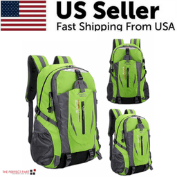 image-40L Men Women Travel Backpack Rucksack Camping Laptop Hiking School