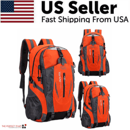image-40L Men Women Travel Backpack Rucksack Camping Laptop Hiking School