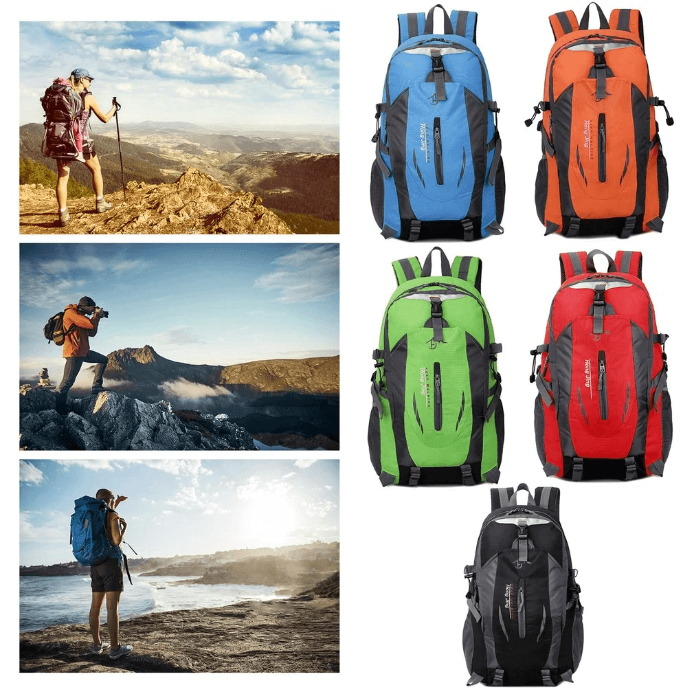 image-40L Men Women Travel Backpack Rucksack Camping Laptop Hiking School