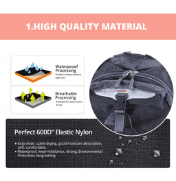 image-40L Men Women Travel Backpack Rucksack Camping Laptop Hiking School